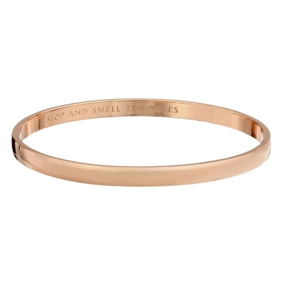 KATE SPADE • Stop And Smell The Roses Idiom Bangle Bracelet - Picture 1 of 6